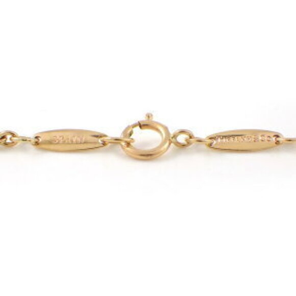 Tiffany Co Open Heart Bracelet Gold - Picture 3 of 9